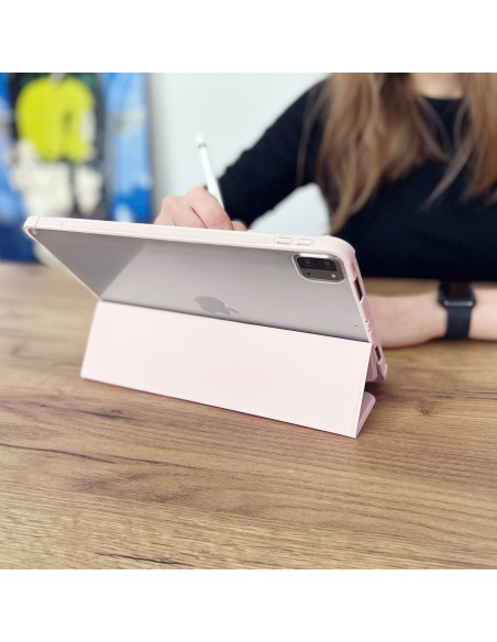 Stovo planšetinio kompiuterio dėklas Smart Cover iPad Pro 11& 39 & 39 2021 su stovo funkcija tamsiai mėlyna Stovo planšetinio kompiuterio dėklas Smart Cover iPad Pro 11& 39 & 39 2021 su stovo funkcija tamsiai mėlyna