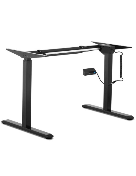 Stalo rėmas su elektriniu aukščio reguliavimu 73-123 cm iki 80 kg JUODAS Stalo rėmas su elektriniu aukščio reguliavimu 73-123 cm iki 80 kg JUODAS