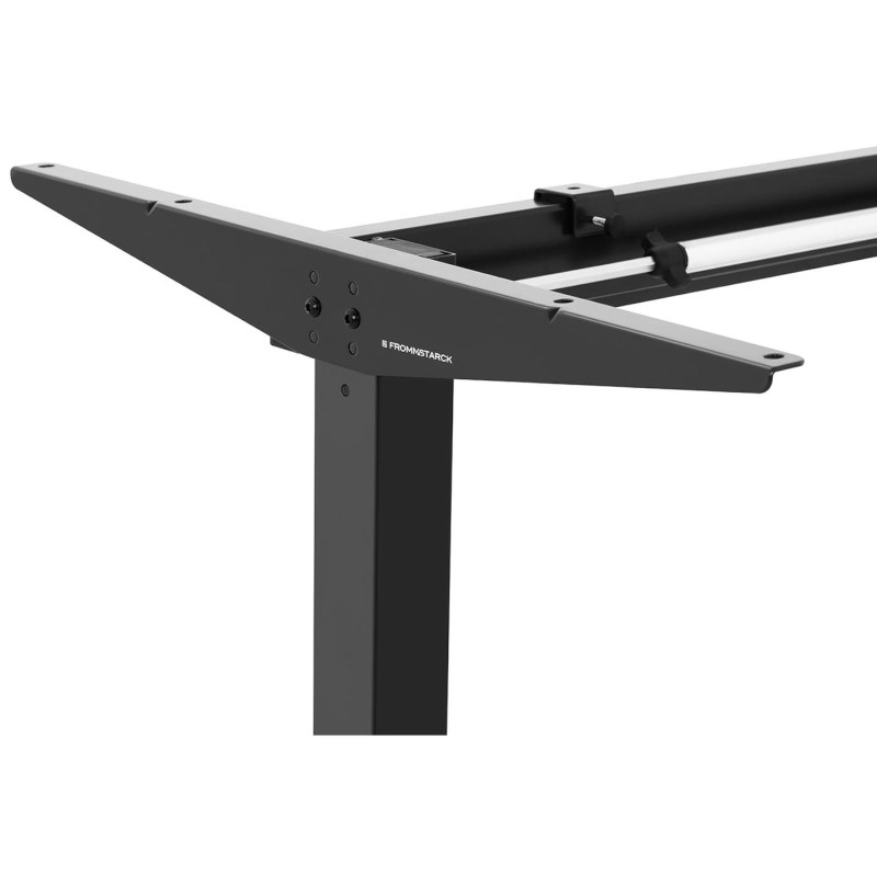 Stalo rėmas su elektriniu aukščio reguliavimu 73-123 cm iki 80 kg JUODAS