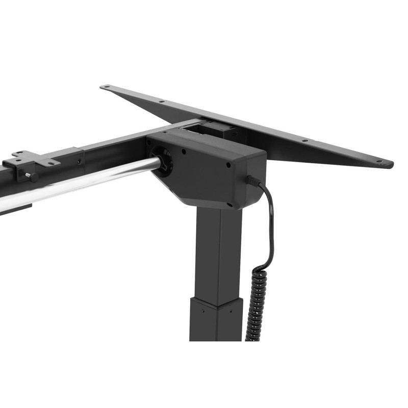 Stalo rėmas su elektriniu aukščio reguliavimu 73-123 cm iki 80 kg JUODAS