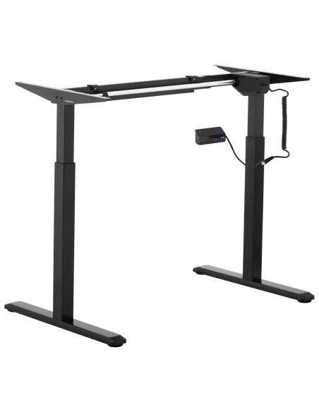 Stalo rėmas su elektriniu aukščio reguliavimu 73-123 cm iki 80 kg JUODAS Stalo rėmas su elektriniu aukščio reguliavimu 73-123 cm iki 80 kg JUODAS