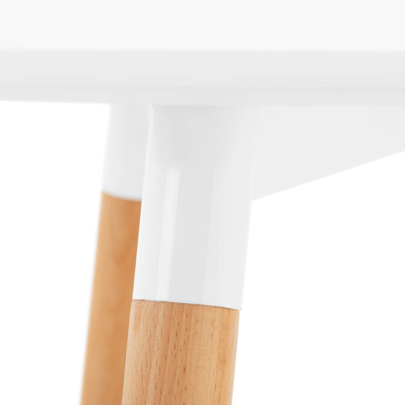 Stalas Skandinaviškas stalas svetainės biurui modernus apvalus sk. 60cm aukštis 67cm