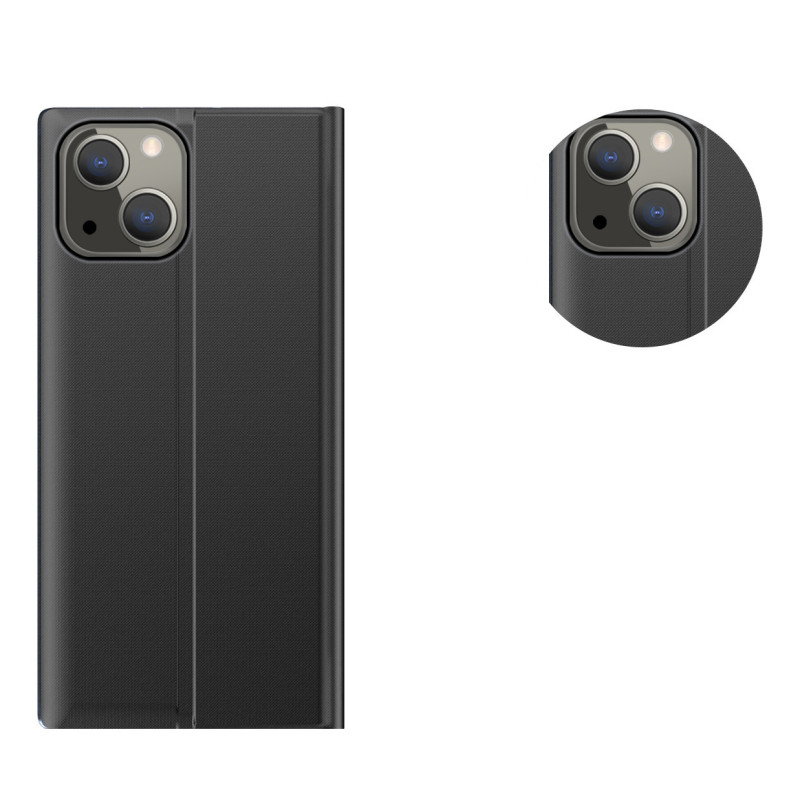 Sleep Case Smart Cover iPhone 13 mini juodas