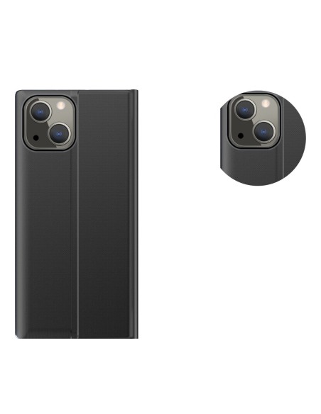 Sleep Case Smart Cover iPhone 13 mini juodas Sleep Case Smart Cover iPhone 13 mini juodas