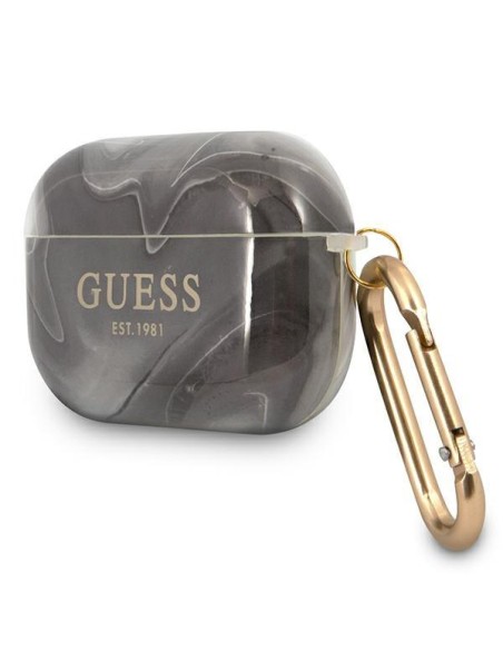 Guess Marble Collection dėklas, skirtas AirPods Pro – pilkas Guess Marble Collection dėklas, skirtas AirPods Pro – pilkas
