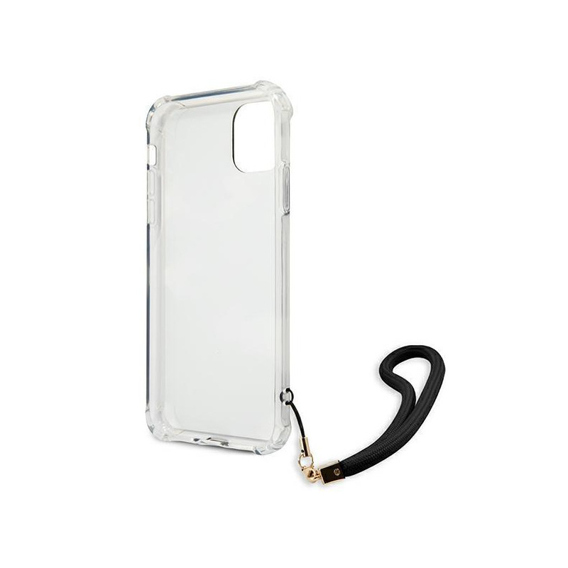 Guess Camo Collection dėklas, skirtas iPhone 11 / Xr - juodas