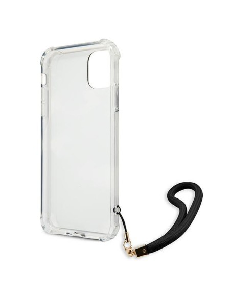 Guess Camo Collection dėklas, skirtas iPhone 11 / Xr - juodas Guess Camo Collection dėklas, skirtas iPhone 11 / Xr - juodas