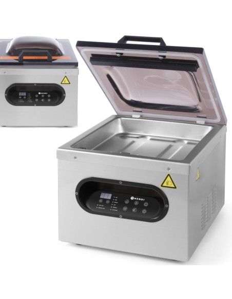 Kitchen Line 295mm 630W kameros vakuuminis maisto pakavimo aparatas - Hendi 975398 Kitchen Line 295mm 630W kameros vakuuminis maisto pakavimo aparatas - Hendi 975398