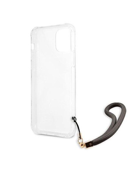 Guess Marble Collection dėklas, skirtas iPhone 12 Pro Max - pilkas