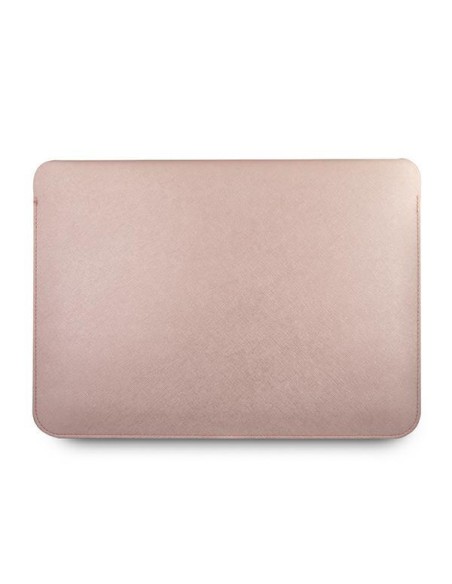 Guess Saffiano Script dangtelis 13" nešiojamam kompiuteriui – rožinis Guess Saffiano Script dangtelis 13" nešiojamam kompiuteriui – rožinis