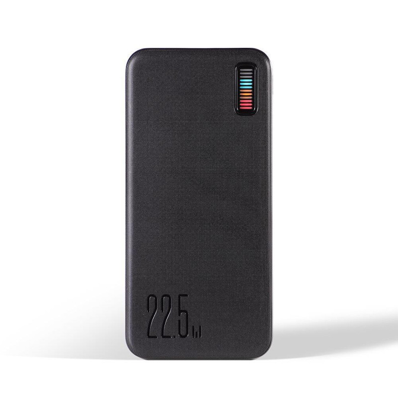 Powerbank 20000mAh Dazzling Series 22,5W juoda