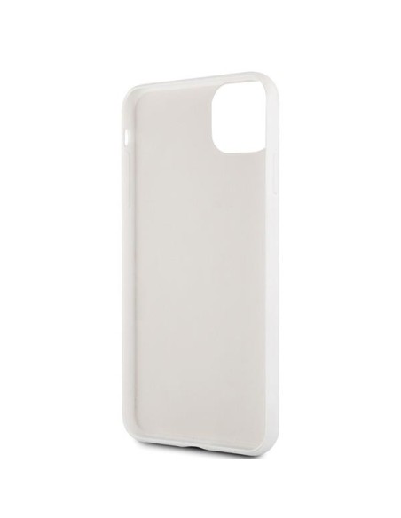 Guess GUHCN65HYMAWH iPhone 11 Pro Max baltas/ baltas marmuras Guess GUHCN65HYMAWH iPhone 11 Pro Max baltas/ baltas marmuras