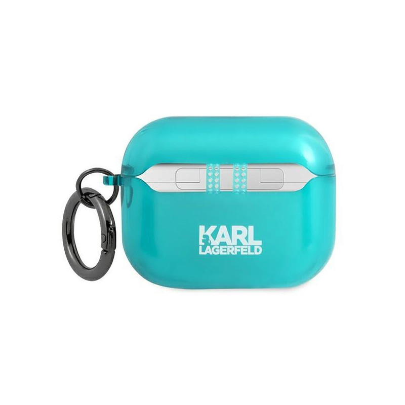Karl Lagerfeld Choupette dėklas, skirtas AirPods Pro – mėlynas