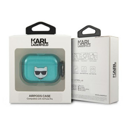 Karl Lagerfeld Choupette dėklas, skirtas AirPods Pro – mėlynas