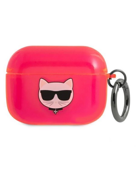 Karl Lagerfeld Choupette dėklas, skirtas AirPods Pro – rožinis Karl Lagerfeld Choupette dėklas, skirtas AirPods Pro – rožinis