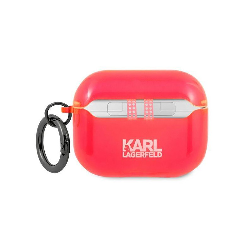 Karl Lagerfeld Choupette dėklas, skirtas AirPods Pro – rožinis