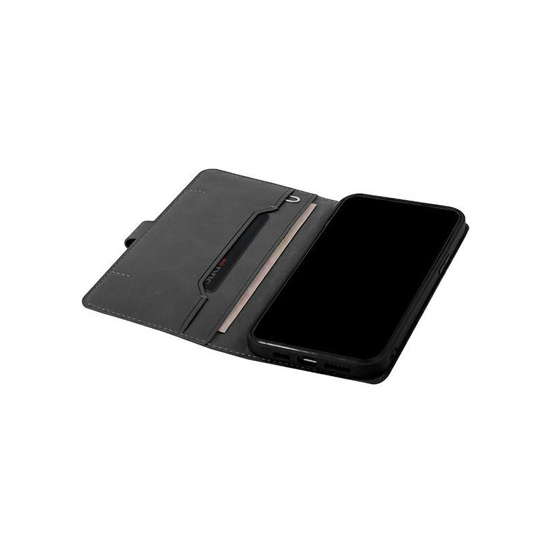 Uniq Journa dėklas, skirtas iPhone 12 / iPhone 12 Pro - pilkas