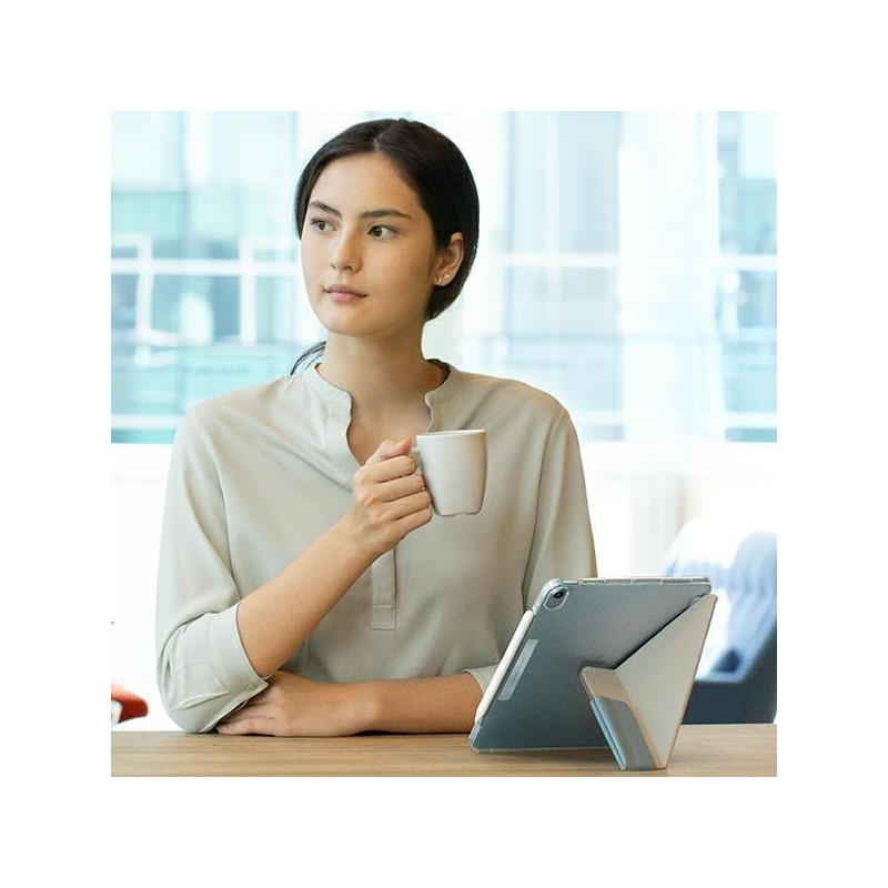 Uniq Camden dėklas, skirtas iPad Pro 11& 39 & 39 (2021) – rožinis