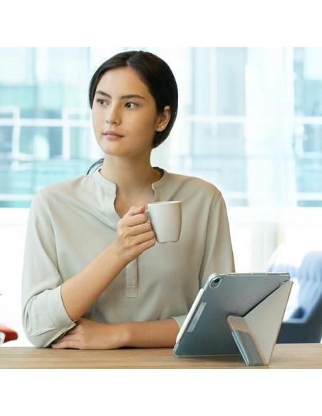 Uniq Camden dėklas, skirtas iPad Pro 11& 39 & 39 (2021) – rožinis