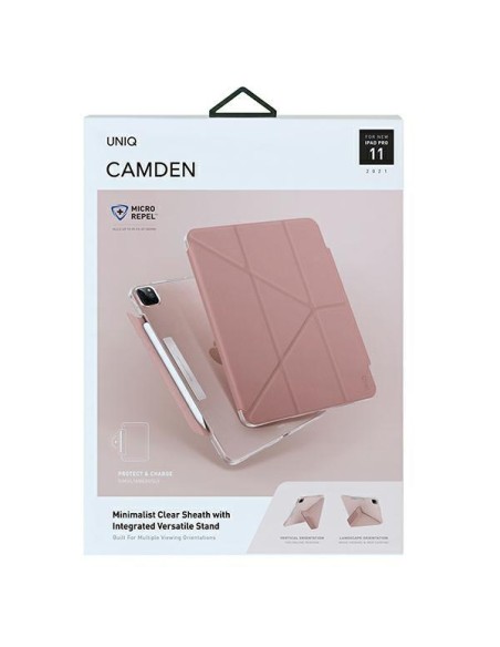 Uniq Camden dėklas, skirtas iPad Pro 11& 39 & 39 (2021) – rožinis