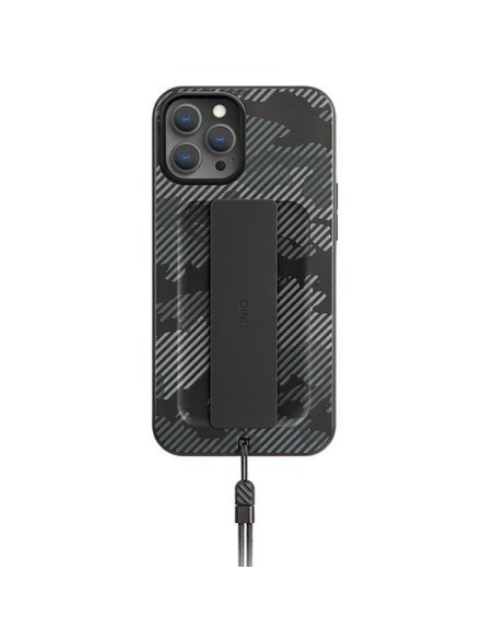 Uniq Heldro dėklas, skirtas iPhone 12 / iPhone 12 Pro - juodas kamufliažas