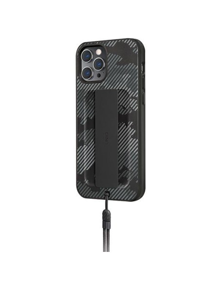 Uniq Heldro dėklas, skirtas iPhone 12 / iPhone 12 Pro - juodas kamufliažas