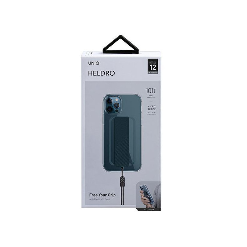 Uniq Heldro dėklas, skirtas iPhone 12 / iPhone 12 Pro - skaidrus