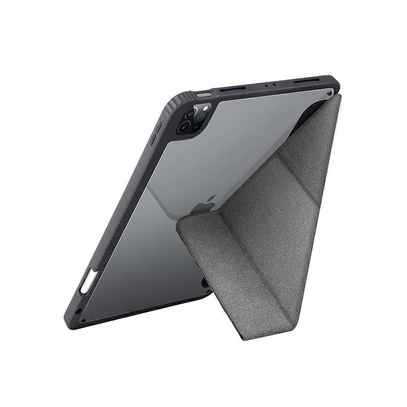 UNIQ Moven dėklas, skirtas iPad Pro 12,9 colių (2021 m.) – pilkas