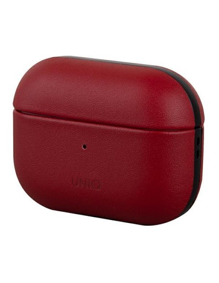 UNIQ Terra originalios odos dėklas, skirtas AirPods Pro – raudonas UNIQ Terra originalios odos dėklas, skirtas AirPods Pro – raudonas