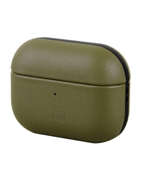 UNIQ Terra tikros odos dėklas, skirtas AirPods Pro - alyvuogių UNIQ Terra tikros odos dėklas, skirtas AirPods Pro - alyvuogių