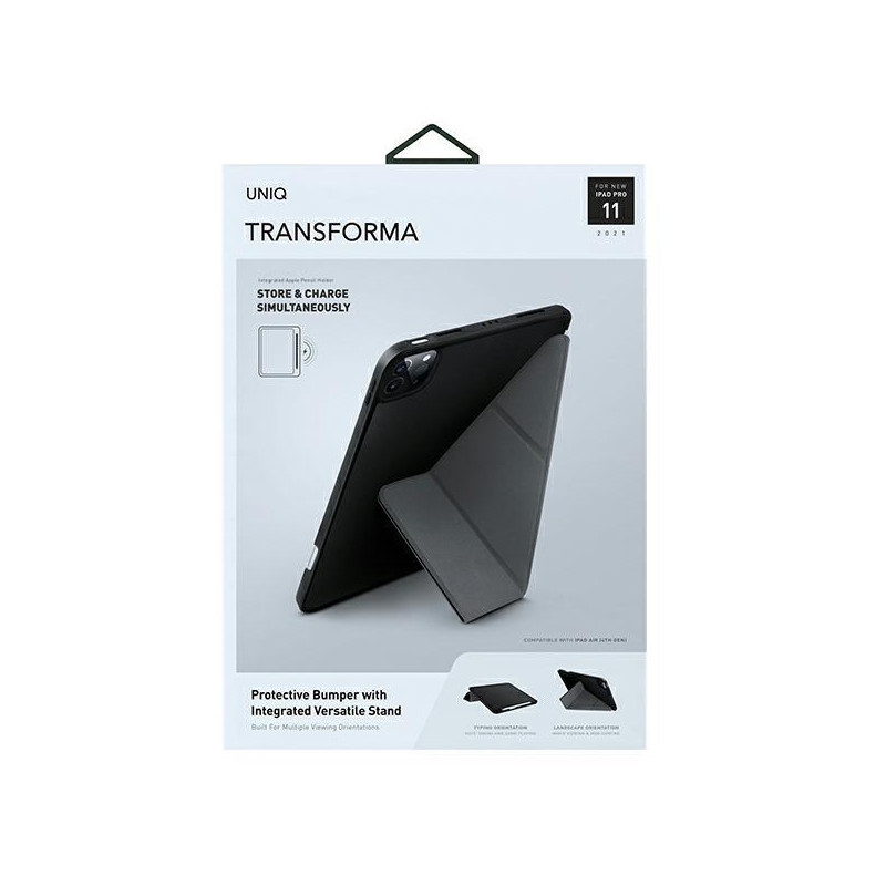 UNIQ Transforma dėklas iPad Pro 11& 39 & 39 (2021) - juodas