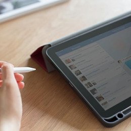 UNIQ Transforma dėklas, skirtas iPad Pro 11& 39 & 39 (2021) – raudonas