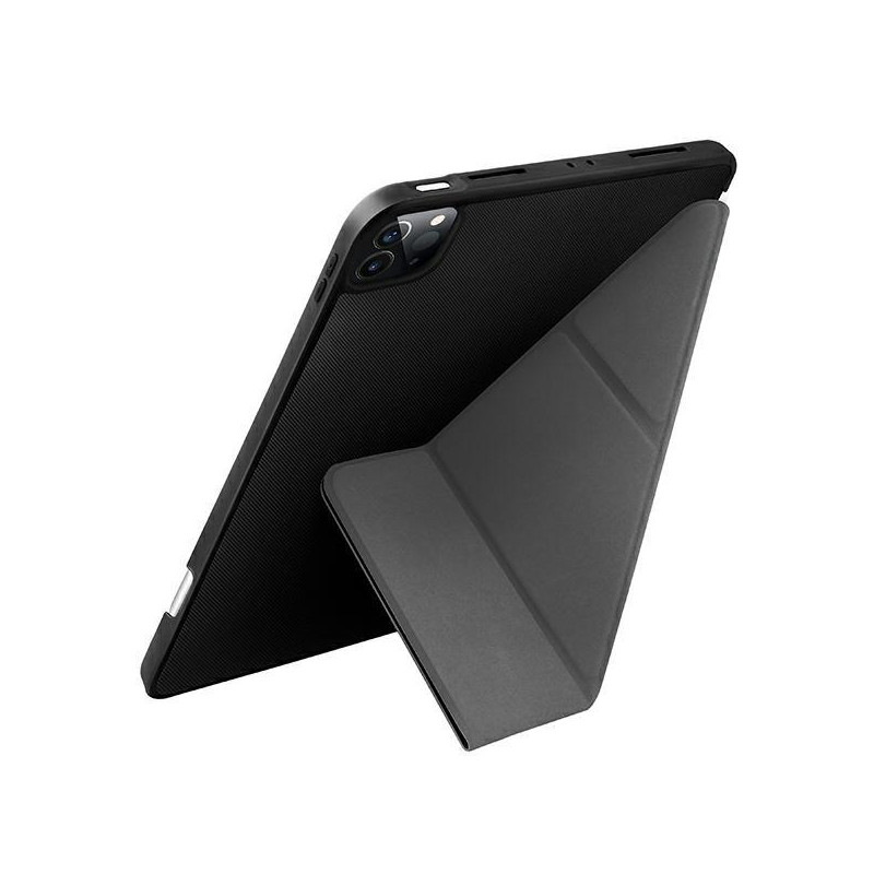 UNIQ Transforma dėklas, skirtas iPad Pro 12.9& 39 & 39 (2021) - juodas UNIQ Transforma dėklas, skirtas iPad Pro 12.9& 39 & 39 (2021) - juodas