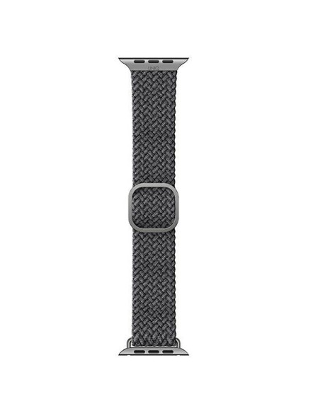 UNIQ Aspen pintas dirželis, skirtas Apple Watch 1/ 2/ 3/ 4/ 5/ 6/ 7/ 8/ SE/ SE2 40/ 38/ 41mm – pilkas UNIQ Aspen pintas dirželis, skirtas Apple Watch 1/ 2/ 3/ 4/ 5/ 6/ 7/ 8/ SE/ SE2 40/ 38/ 41mm – pilkas
