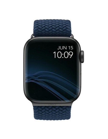 UNIQ Aspen pintas dirželis, skirtas Apple Watch 1/ 2/ 3/ 4/ 5/ 6/ 7/ 8/ SE/ SE2 44/ 42/ 45 mm – mėlynas UNIQ Aspen pintas dirželis, skirtas Apple Watch 1/ 2/ 3/ 4/ 5/ 6/ 7/ 8/ SE/ SE2 44/ 42/ 45 mm – mėlynas