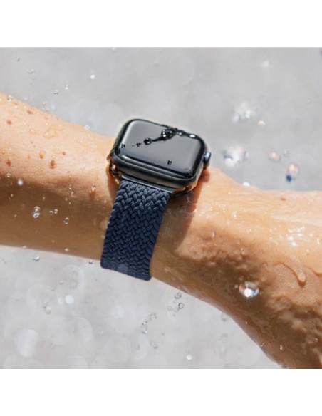 UNIQ Aspen pintas dirželis, skirtas Apple Watch 1/ 2/ 3/ 4/ 5/ 6/ 7/ 8/ SE/ SE2 44/ 42/ 45 mm – mėlynas UNIQ Aspen pintas dirželis, skirtas Apple Watch 1/ 2/ 3/ 4/ 5/ 6/ 7/ 8/ SE/ SE2 44/ 42/ 45 mm – mėlynas