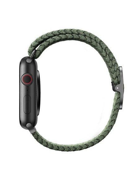UNIQ Aspen pintas dirželis, skirtas Apple Watch 1/ 2/ 3/ 4/ 5/ 6/ 7/ 8/ SE/ SE2 44/ 42/ 45 mm – žalias UNIQ Aspen pintas dirželis, skirtas Apple Watch 1/ 2/ 3/ 4/ 5/ 6/ 7/ 8/ SE/ SE2 44/ 42/ 45 mm – žalias