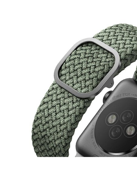 UNIQ Aspen pintas dirželis, skirtas Apple Watch 1/ 2/ 3/ 4/ 5/ 6/ 7/ 8/ SE/ SE2 44/ 42/ 45 mm – žalias UNIQ Aspen pintas dirželis, skirtas Apple Watch 1/ 2/ 3/ 4/ 5/ 6/ 7/ 8/ SE/ SE2 44/ 42/ 45 mm – žalias