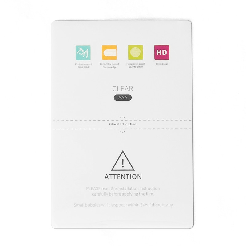 50 vnt Savaime atsinaujinanti hidrogelio folija, skirta pjaustyti ploteriu (18cm x 12cm)