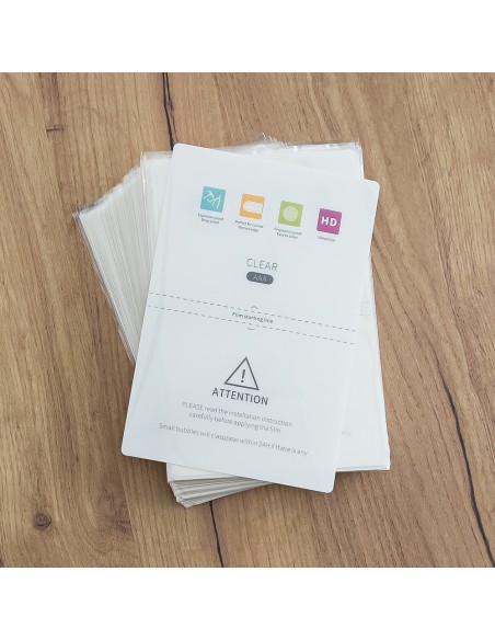 50 vnt Savaime atsinaujinanti hidrogelio folija, skirta pjaustyti ploteriu (18cm x 12cm)