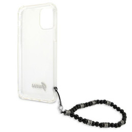 Guess Black Pearl dėklas, skirtas iPhone 12 / iPhone 12 Pro - skaidrus