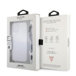 Guess Black Pearl dėklas, skirtas iPhone 12 / iPhone 12 Pro - skaidrus