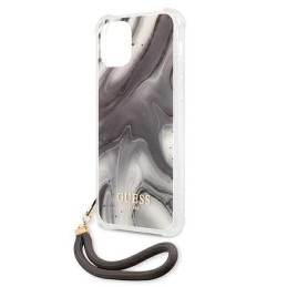 Guess Marble Collection dėklas iPhone 12 mini - pilkas
