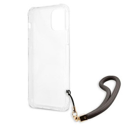 Guess Marble Collection dėklas iPhone 12 mini - pilkas