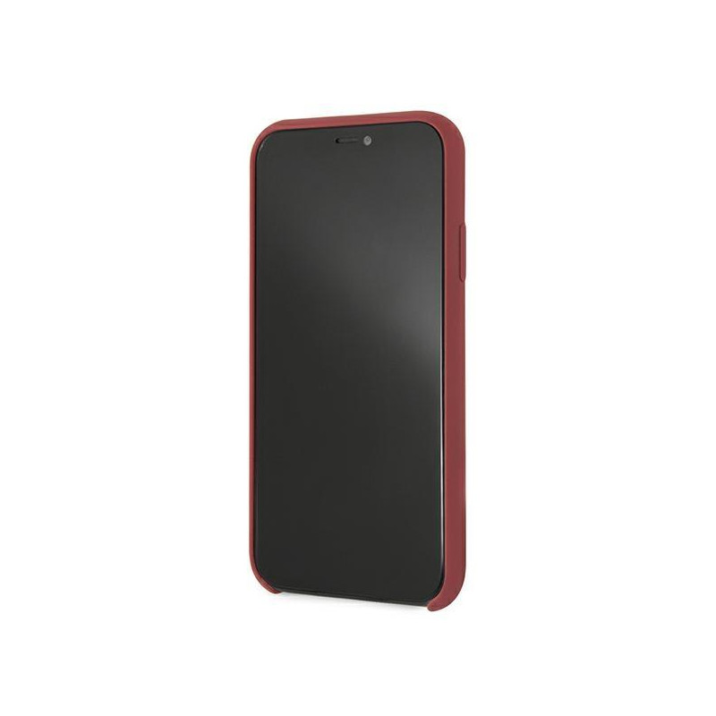 Mercedes Silicone Line dėklas iPhone Xr - raudonas