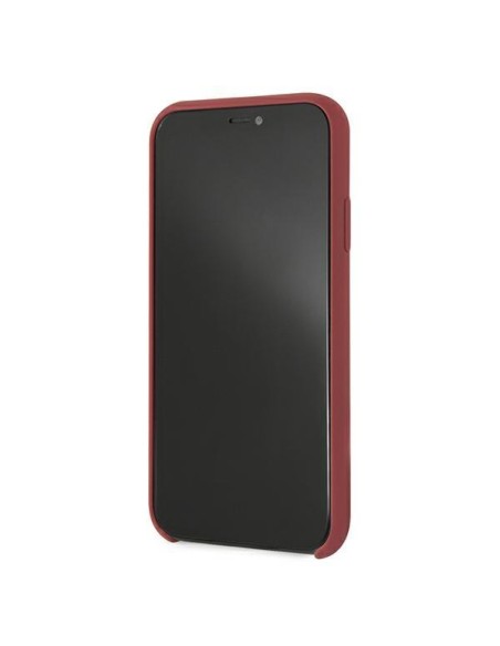Mercedes Silicone Line dėklas iPhone Xr - raudonas Mercedes Silicone Line dėklas iPhone Xr - raudonas