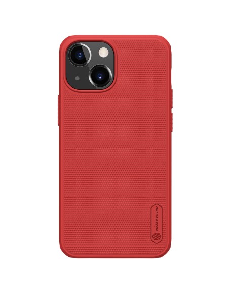 Nillkin Super Frosted Shield Pro patvarus dėklas, dangtelis iPhone 13 mini raudonas