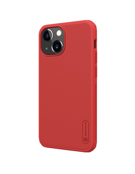Nillkin Super Frosted Shield Pro patvarus dėklas, dangtelis iPhone 13 mini raudonas
