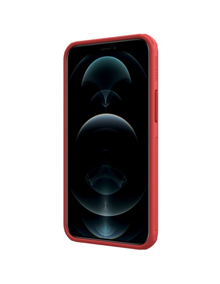 Nillkin Super Frosted Shield Pro patvarus dėklas, dangtelis iPhone 13 mini raudonas