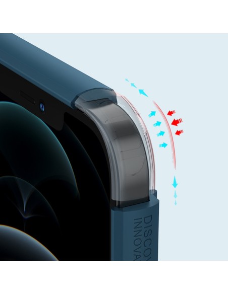 Nillkin Super Frosted Shield Pro patvarus dėklas, dangtelis iPhone 13 mini raudonas